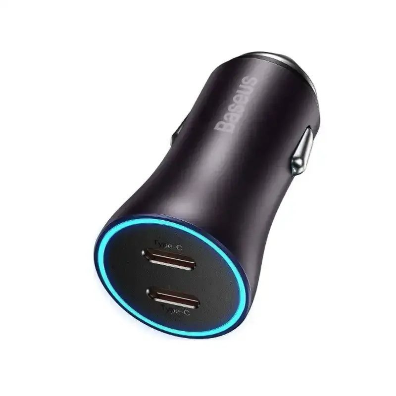 تبدیل شارژر فندکی باسئوس c+c 40w